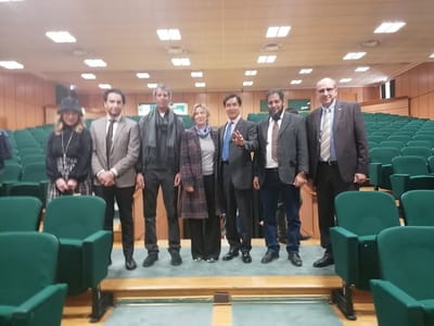 Daawa incontra il ministro presso  l'ambasciata del Messico in Italia.