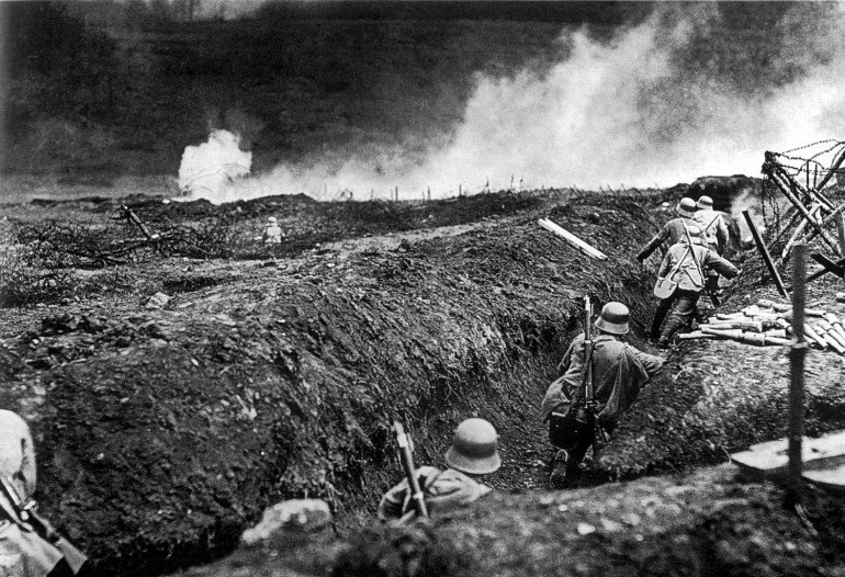 A gran guerra (guerra de posicións)