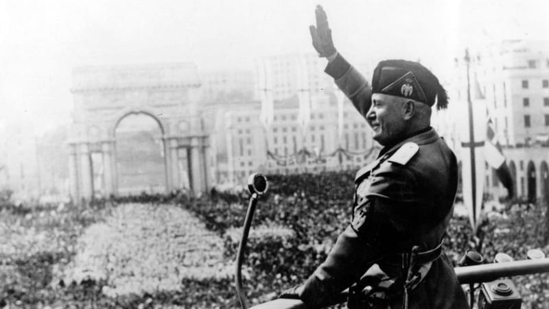 A caída do fascismo en Italia