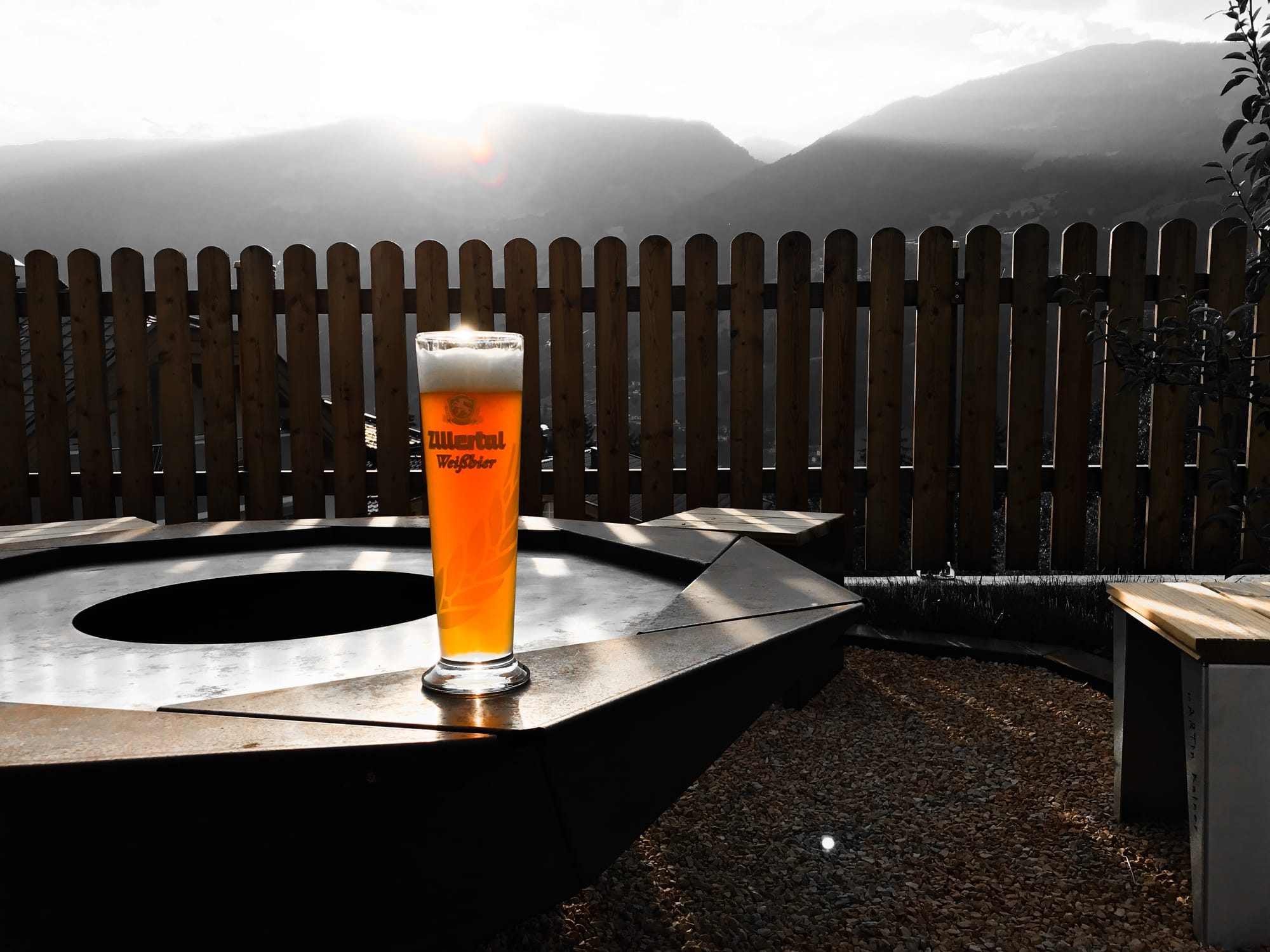 mARTin Kainer DESIGNGRILL / Zillertal Bier