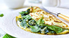OMELETE DE ESPINACAS
