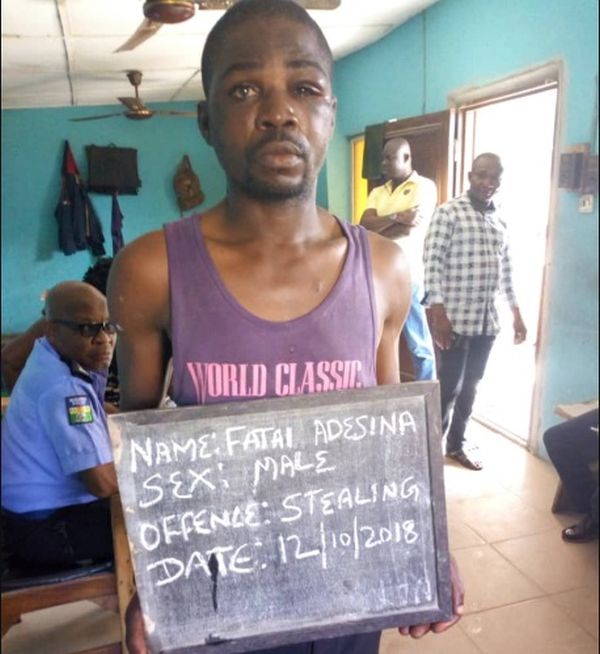 Notorious Robber Was Nabbed By Police During Operation In Lagos (Photo)
