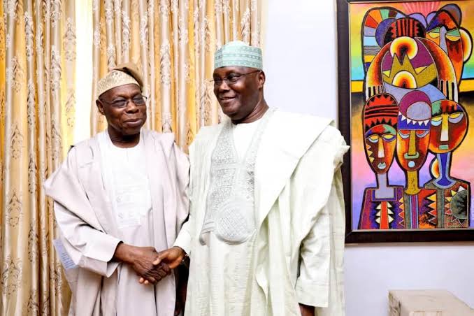 ‘Obasanjo Lobbying For US Visa For Atiku’ – APC Claims