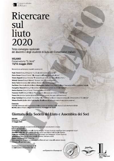 Ricercare sul liuto 2020