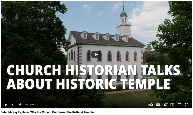 Why the Church Purchased the Kirtland Temple