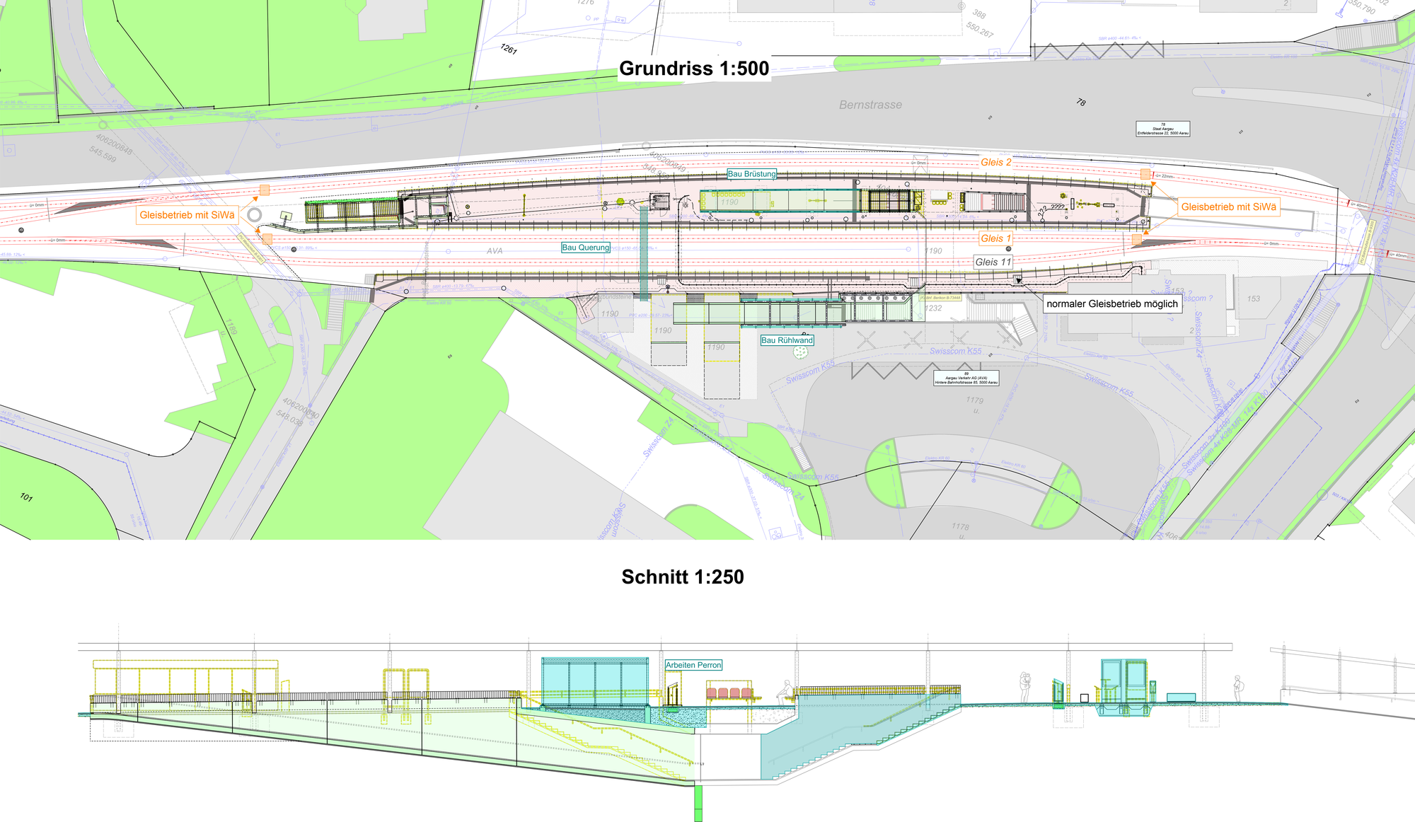 AUSBAU BAHNHOF BERIKON-WIDEN