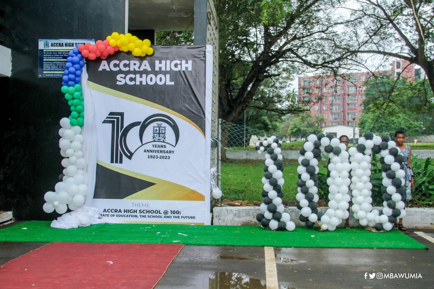 VICE PRESIDENT DESSIMINATED A SPEECH AT ACCRA SENIOR HIGH SCHOOL AT 100YEARS CELEBRATION(Established 1922-2022).