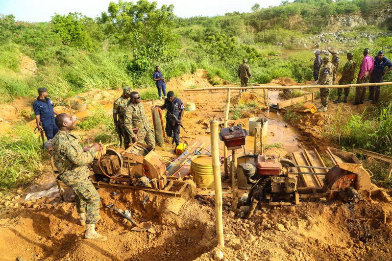 💥TACKLING ILLEGAL MINING💥