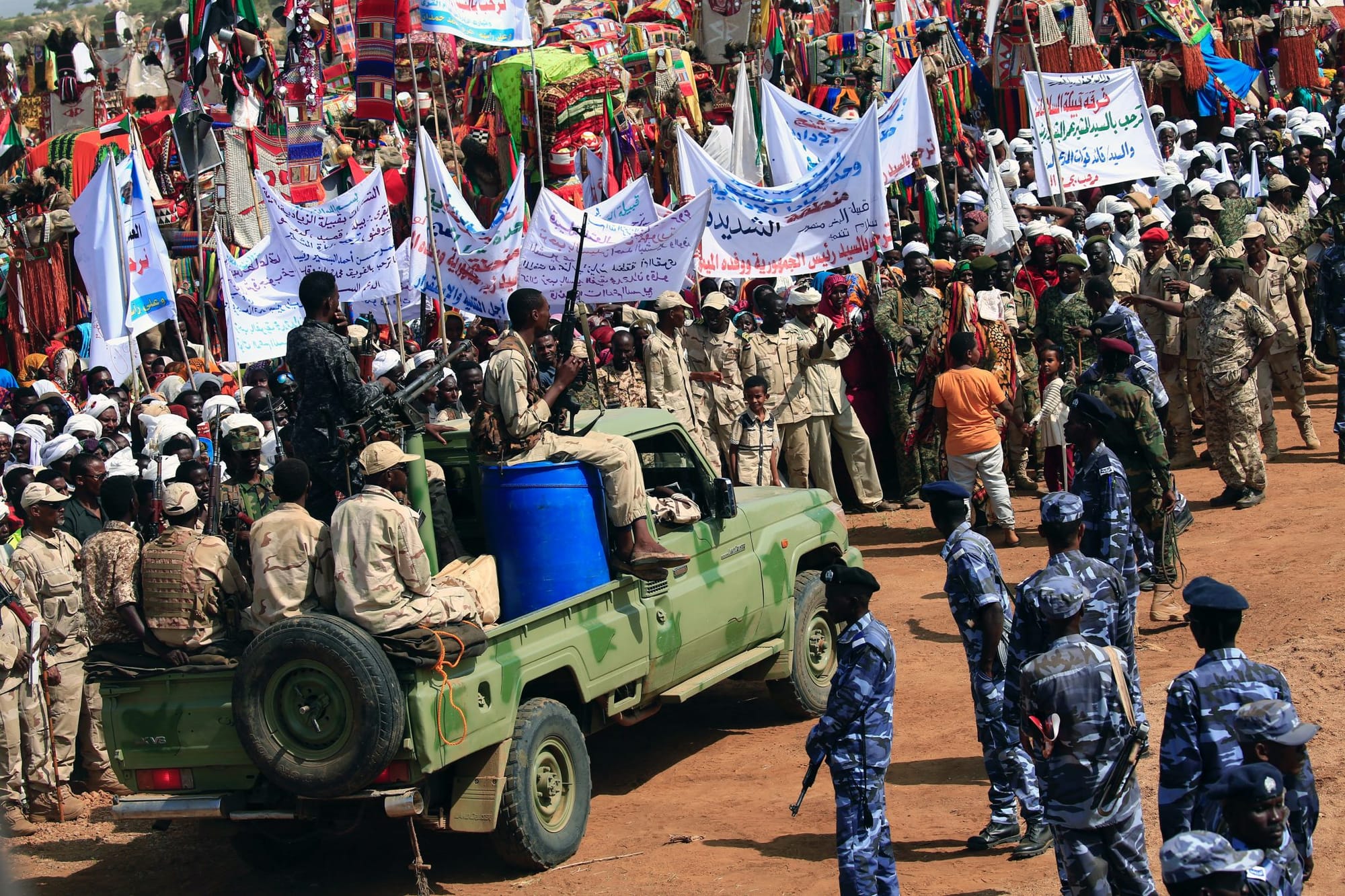 The Militia at the Center of the Darfur Genocide Tanishes Hundreds in Sudan