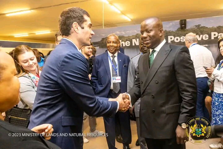 Honourable Samuel Abu Jinapor Participation in the COP28 for Ghana in Dubai UAE: particularly relates to Lands and Forestry Sectors.