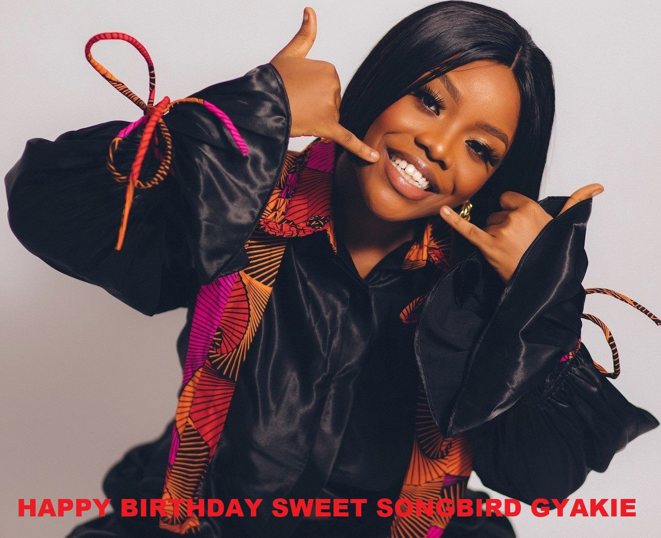 Happy birthday to sweet songbird Gyakie