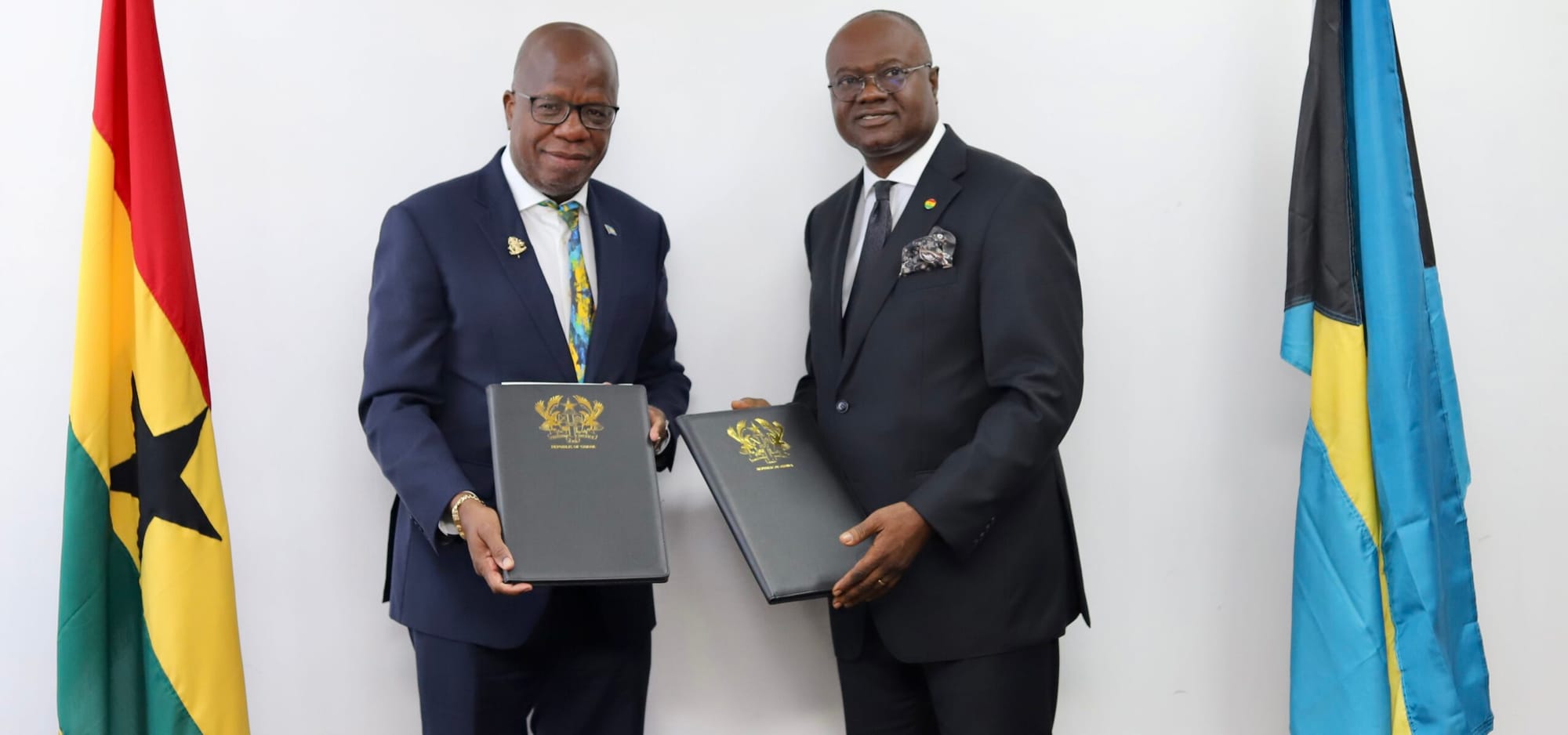 GHANA AND BAHAMAS OPTIMISTICALLY SIGN VISA WAIVER AGREEMENT TO EASE TRAVEL  RESTRICTIONS
