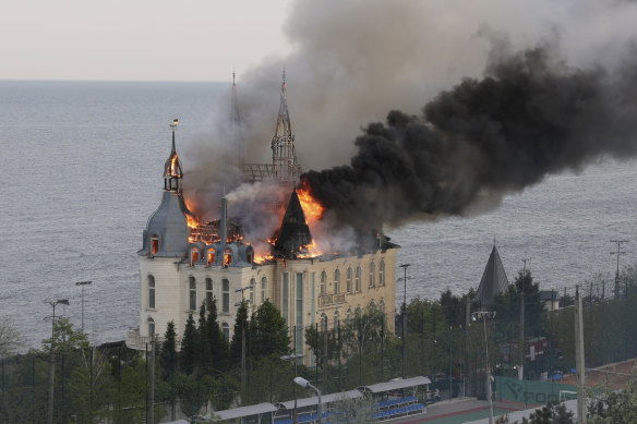UNEXPECTED RUSSIA MISSILE STRIKES CIVILIAN CENTER IN ODESA KILLING FIVE.