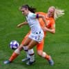 USA DRAW WITH THE NETHERLANDS, 1-1,AT WOMEN'S WORLD TROPHY TOURNAMENT.