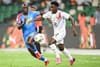 DR.CONGO WON 3:1 AGAINST GUINEA: A.MASUAKU NETTED AN INCREDABLE 82ND MINUTE GOAL TO ENSURED THIER SEMI-FINAL SPOT.