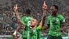 NIGERIA INCREDIBLY SNACHED THE VICTORY FROM SOUTHAFRICA ON PENALTY SHOOTOUT: 4 - 2(P).