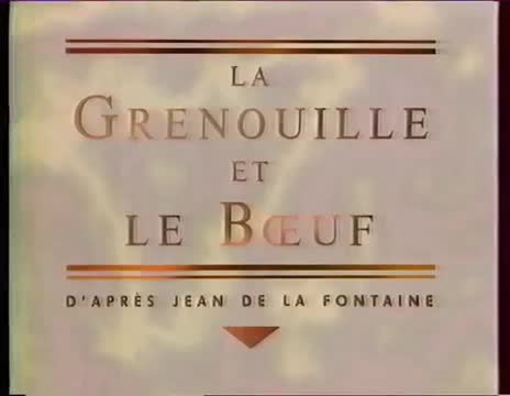 FABLES GEOMETRIQUES - La Grenouille et le Boeuf