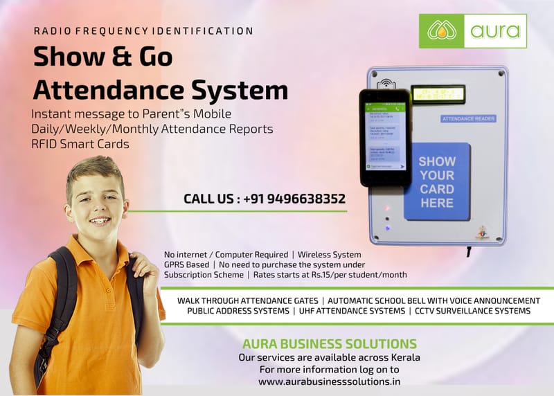 RFID ATTENDANCE SOLUTIONS - ATTENDANCE GATES