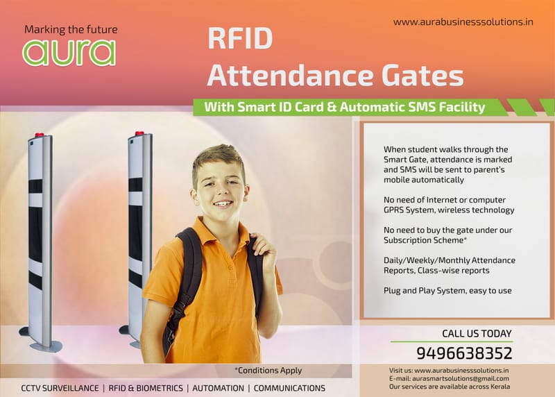 RFID ATTENDANCE GATES