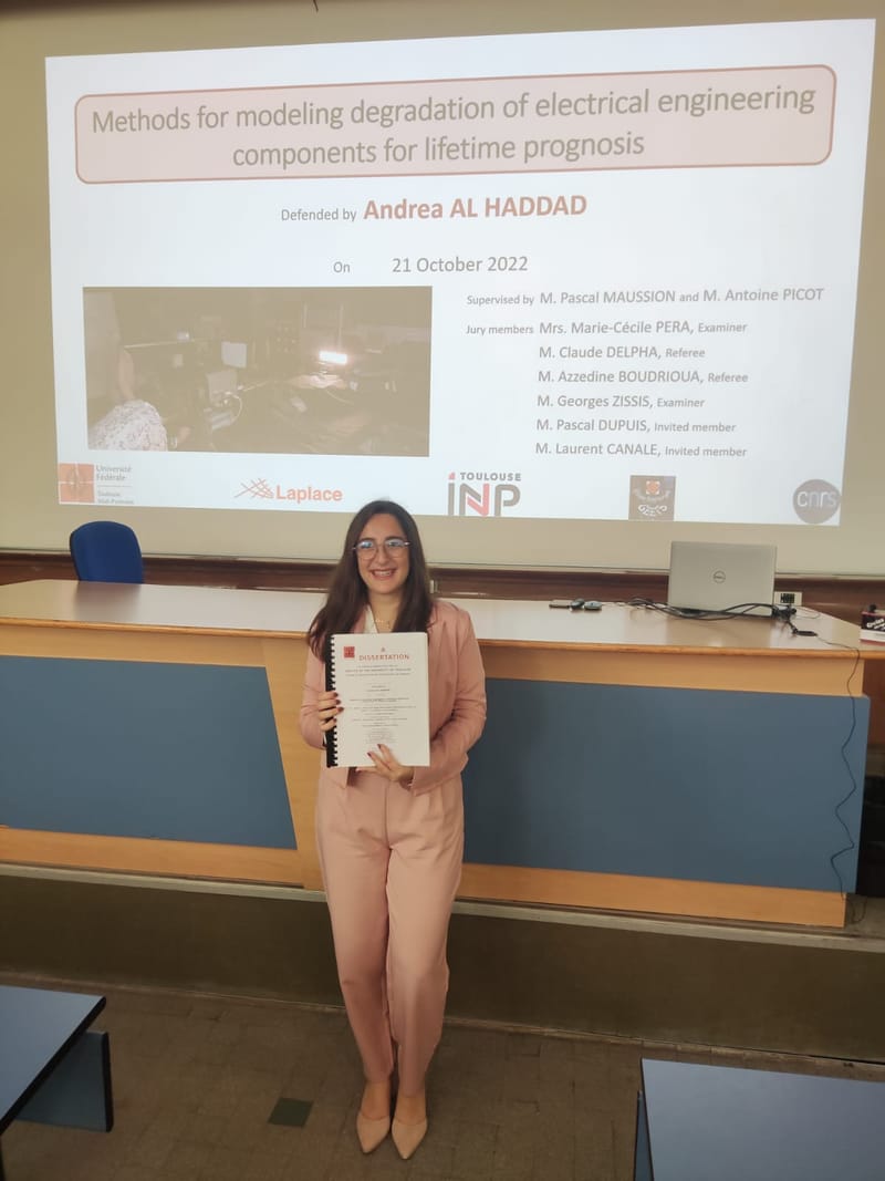 Une docteure en plus!! - Andréa AL HADDAD