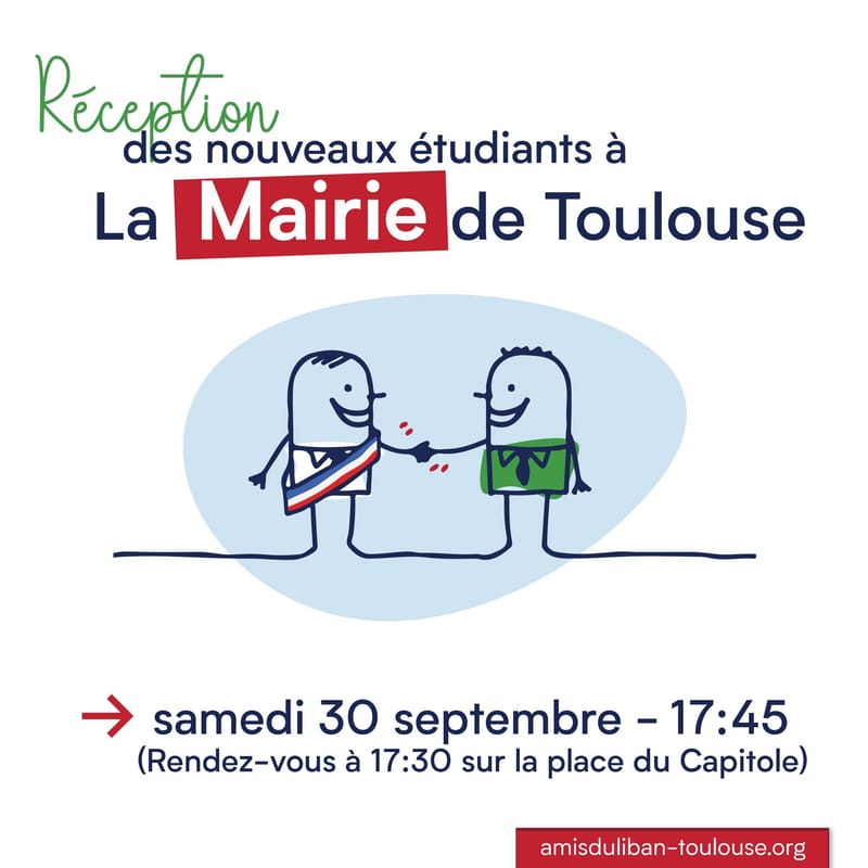Réception des nouveaux étudiants à la Mairie de Toulouse