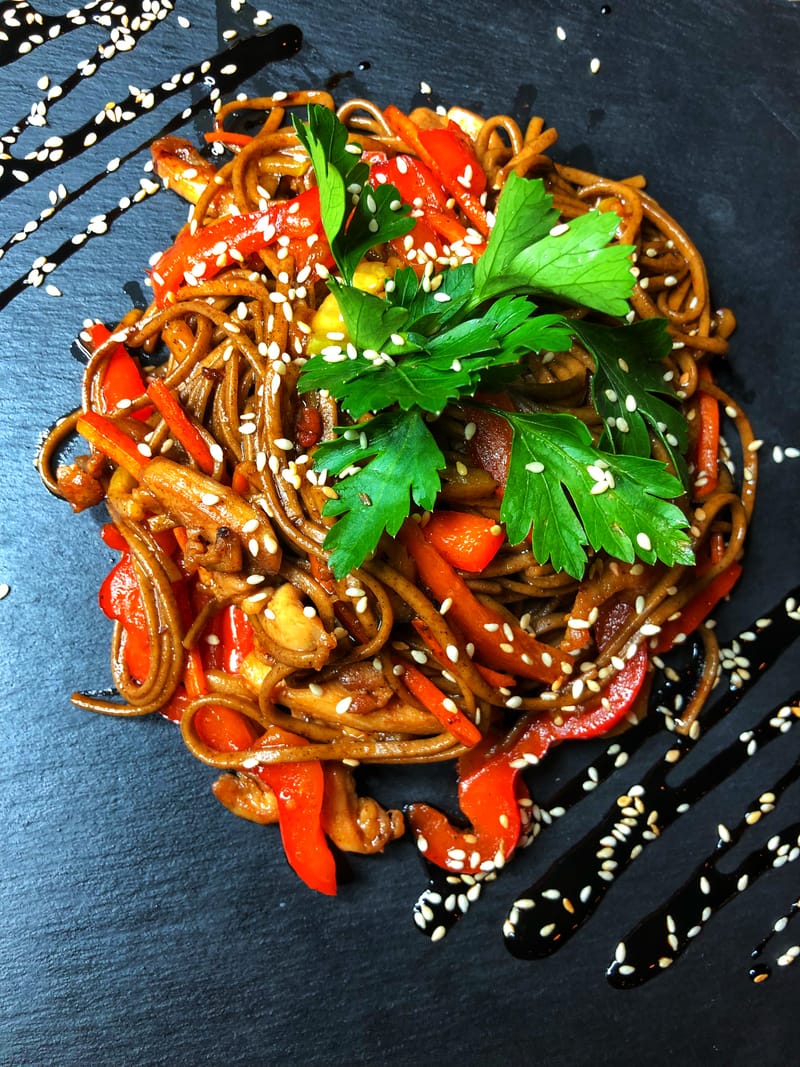 WOK С КУРИЦЕЙ