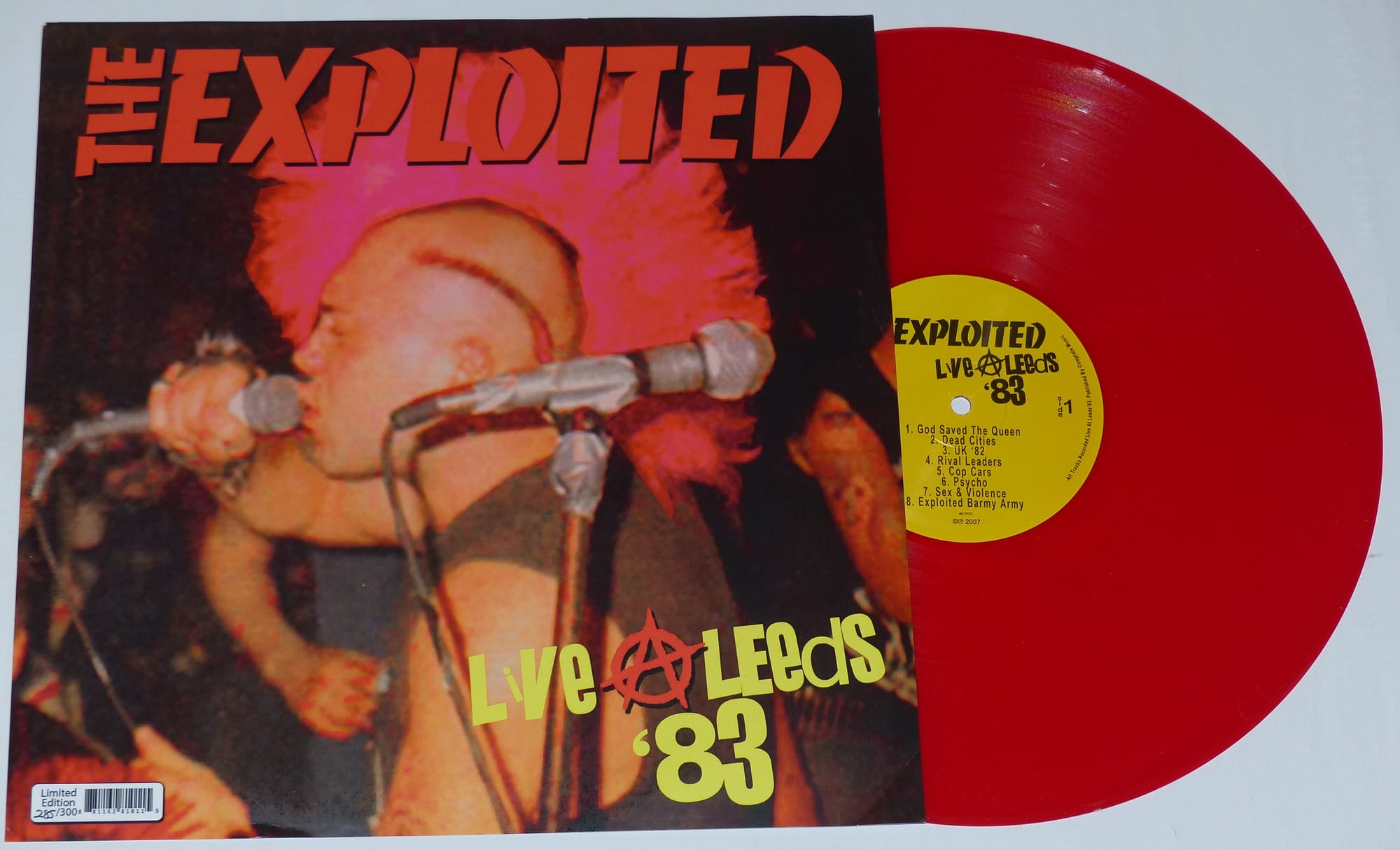 Live at Leeds'83 - anarchy records - limited edition 285/300