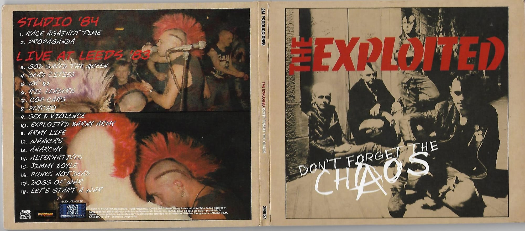 Don't Forget the Chaos  - 2m057 - digi