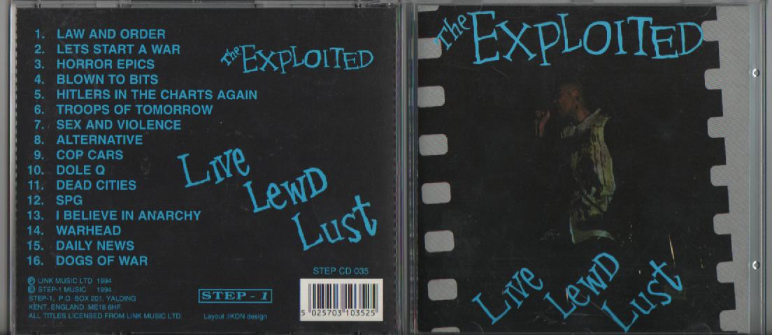 Live Lewd Lust - step cd035