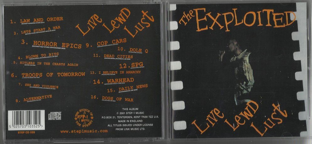 Live Lewd Lust - step cd 035