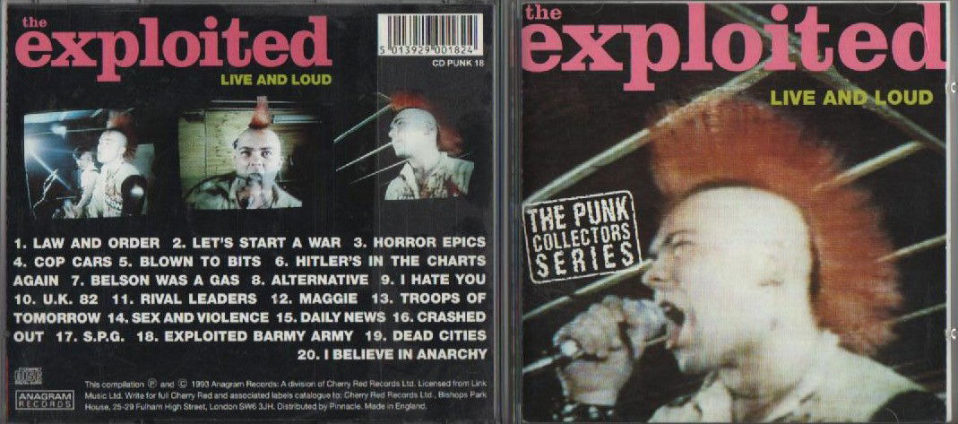 Live and Loud - cd punk 18