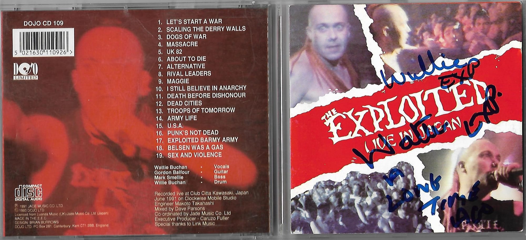 Live in Japan - dojo cd 109