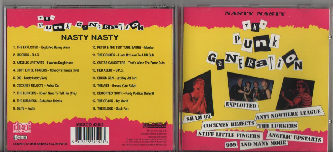 The Punk Generation - Nasty - mbscd 438/2
