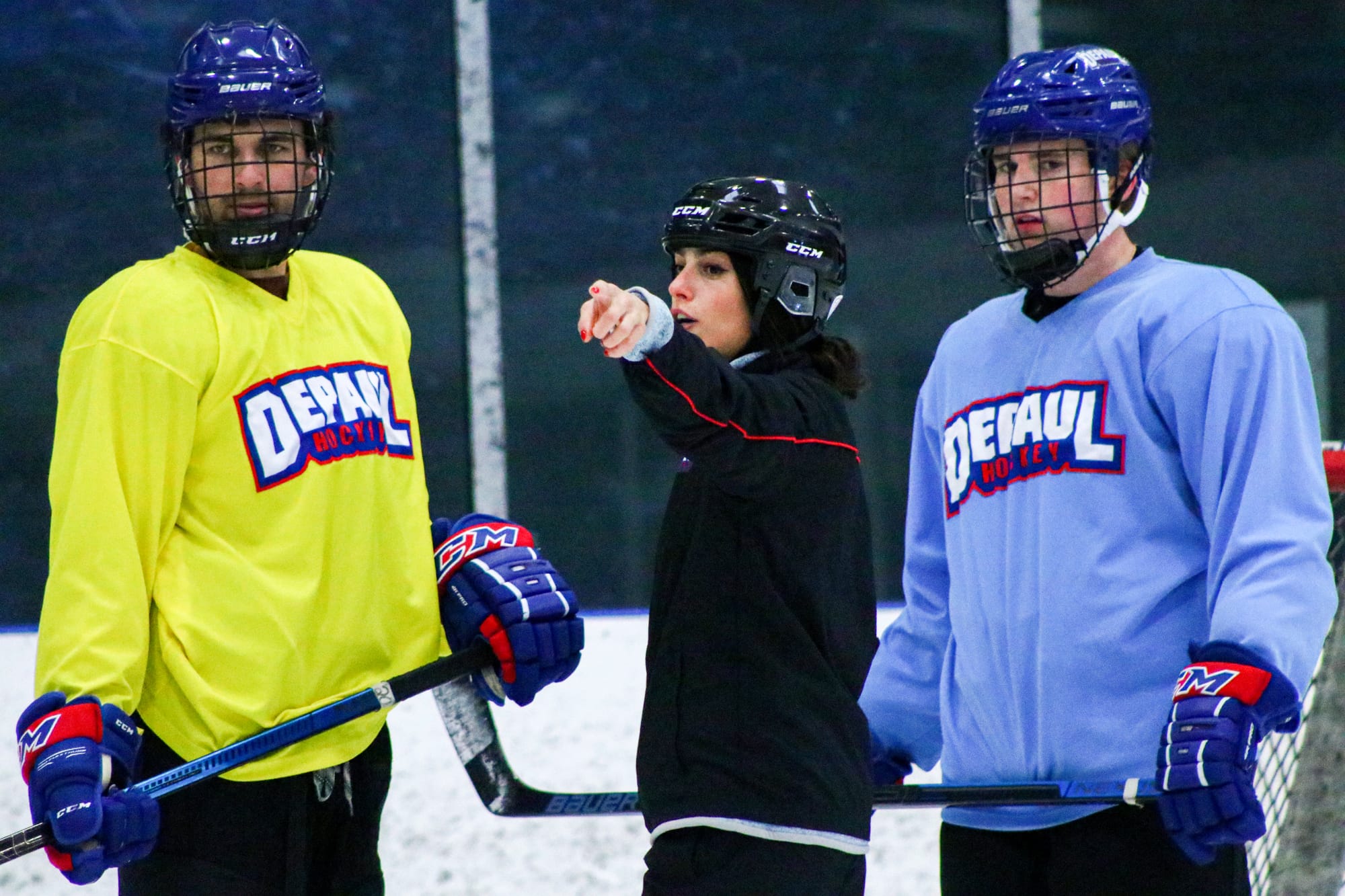 DePaul’s inspirational hockey coach leads throughout Chicago