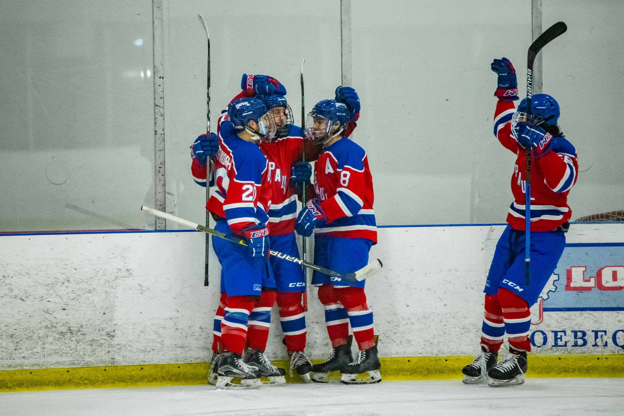 DePaul hockey sweeps Oshkosh to qualify for postseason