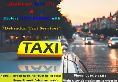 Book Your Cab in Dehradun - Dehradun Taxi