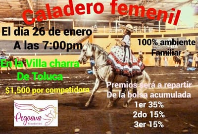 Caladero Femenil en la Villa Charra