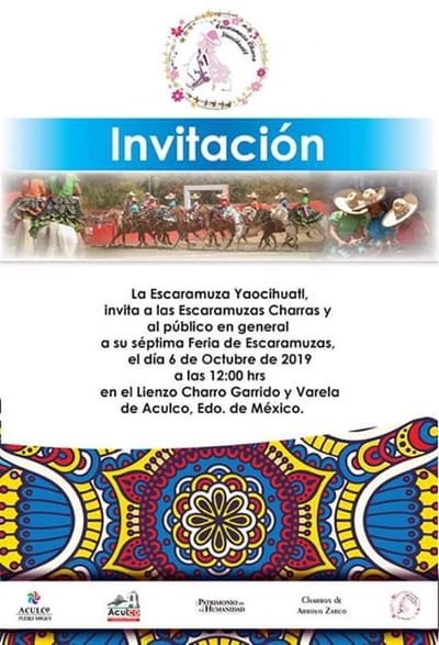 Convoca Yaocihuatl a su 7a. Feria de Escaramuzas