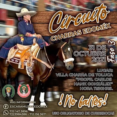 Circuito Charras en el Estado de México 31 de octubre