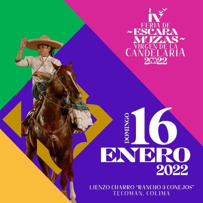 IV Feria de Escaramuzas "Virgen de la Candelaria" en Colima.