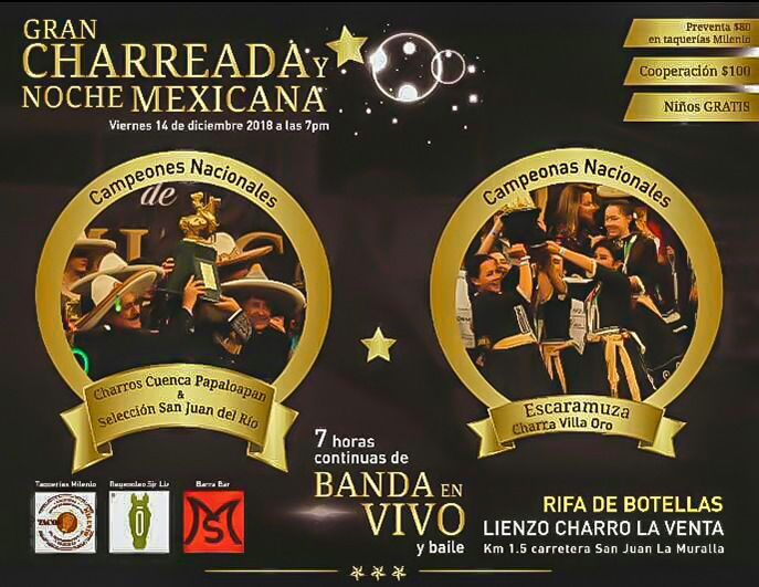 Villa Oro Campeonas Nacionales se presentan en San Juan del Río