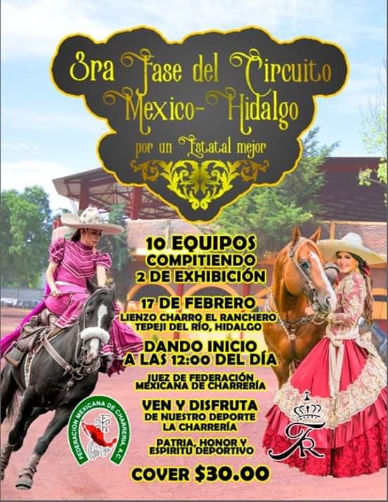 3ra. Fase del Circuito México-Hidalgo.