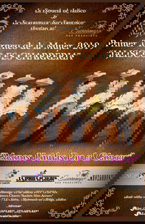 Primer torneo de la Mujer 2019 "JALISCO ES CHARRERIA"