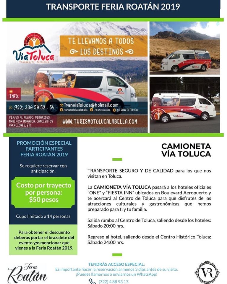 Conoce Toluca en la Feria de Escaramuzas de Villa Roatán 2019