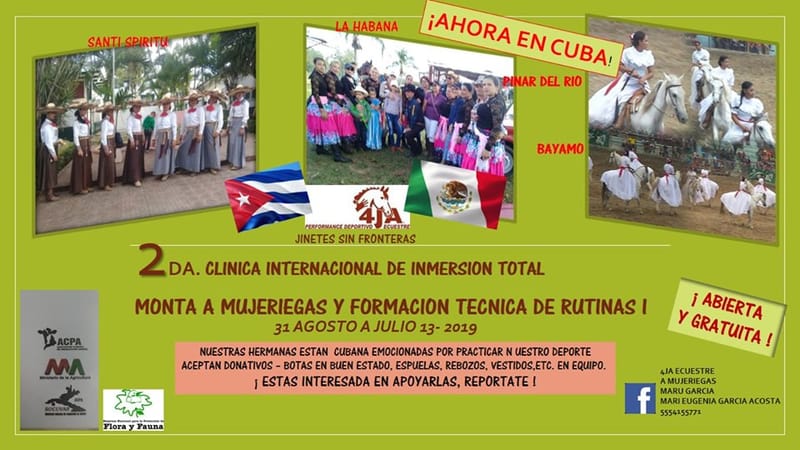 SUMATE Y APOYA A LAS ESCARAMUZAS CUBANAS