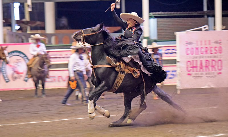 La escaramuza La Purísima JC se colocó en zona de clasificación a semifinales
