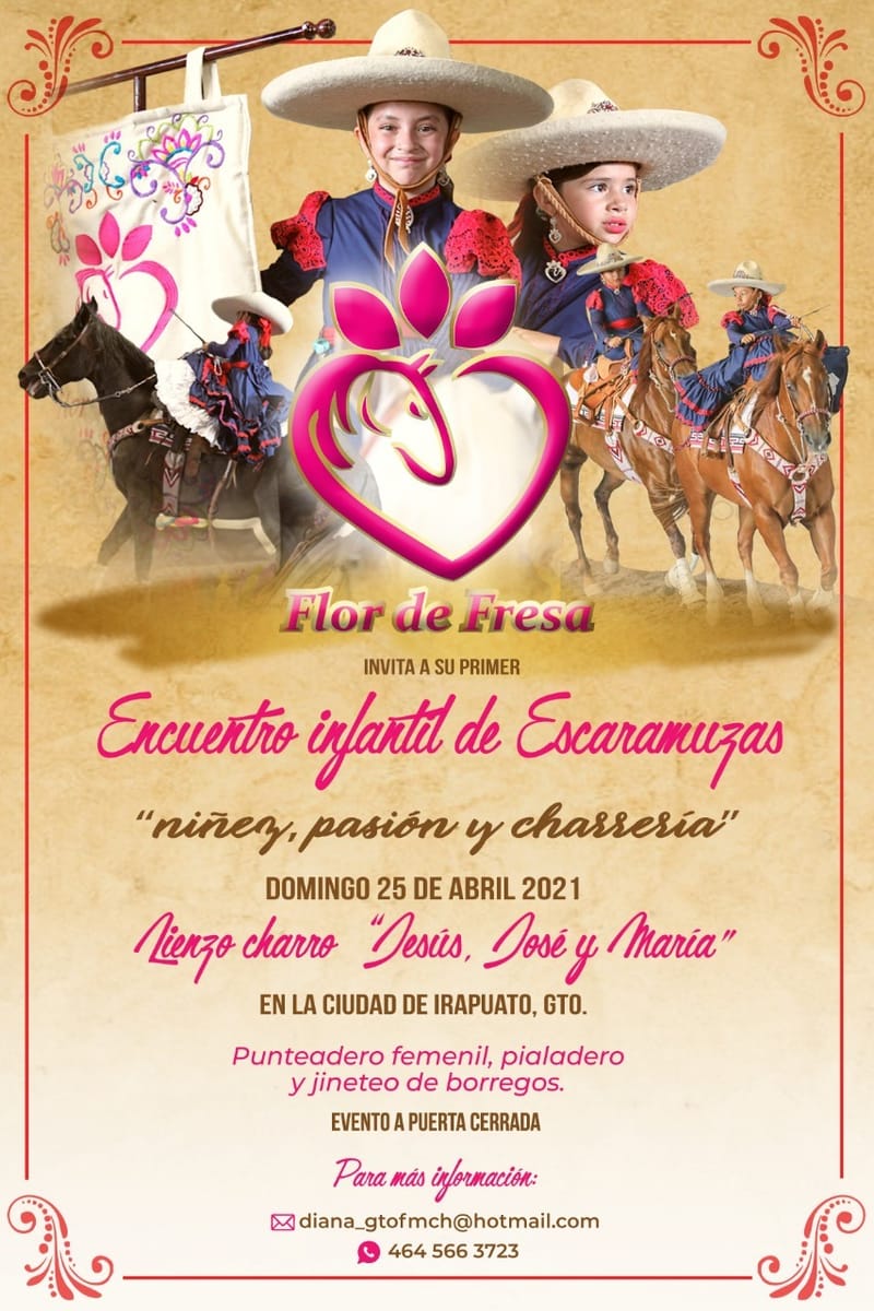 Convocatoria, encuentro infantil de Escaramuzas