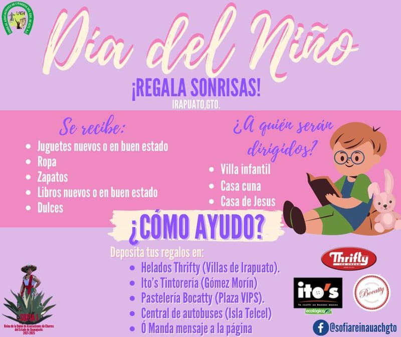 *¡Regala sonrisas este día del Niño!