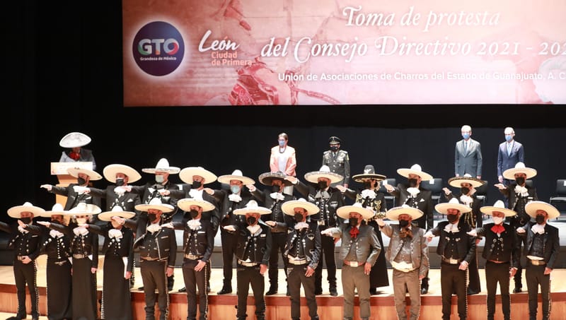 Toma de Protesta a la Unión de Charros de Guanajuato.