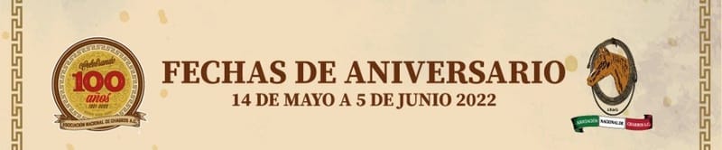Fechas de aniversario en la Nacional de Charros